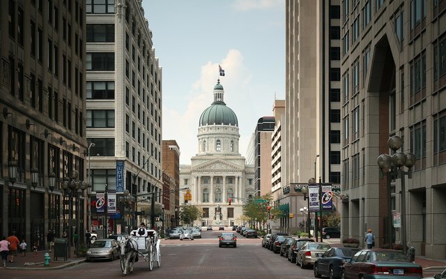 Indiana required a written fine schedule before any board can penalize an owner. New York's Condominium Act has no equivalent.